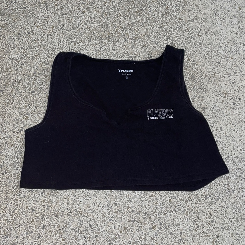 Playboy by pacsun crop top